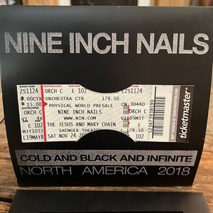 Nine Inch Nails 2018 Cold and Black and Infinite Tour